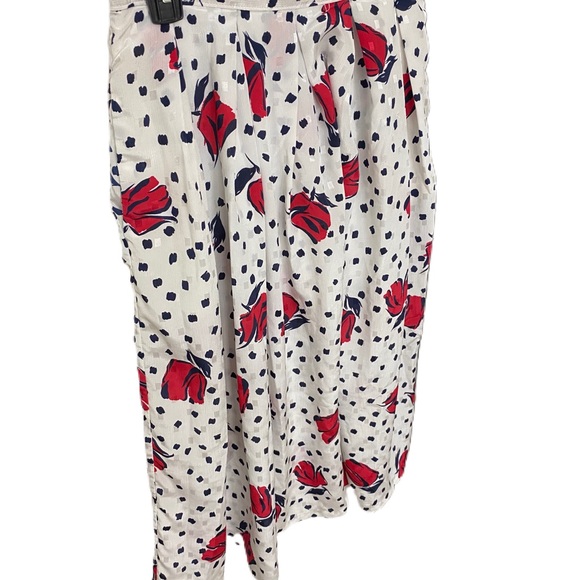 Vintage floral flowy maxi skirt - Picture 2 of 5